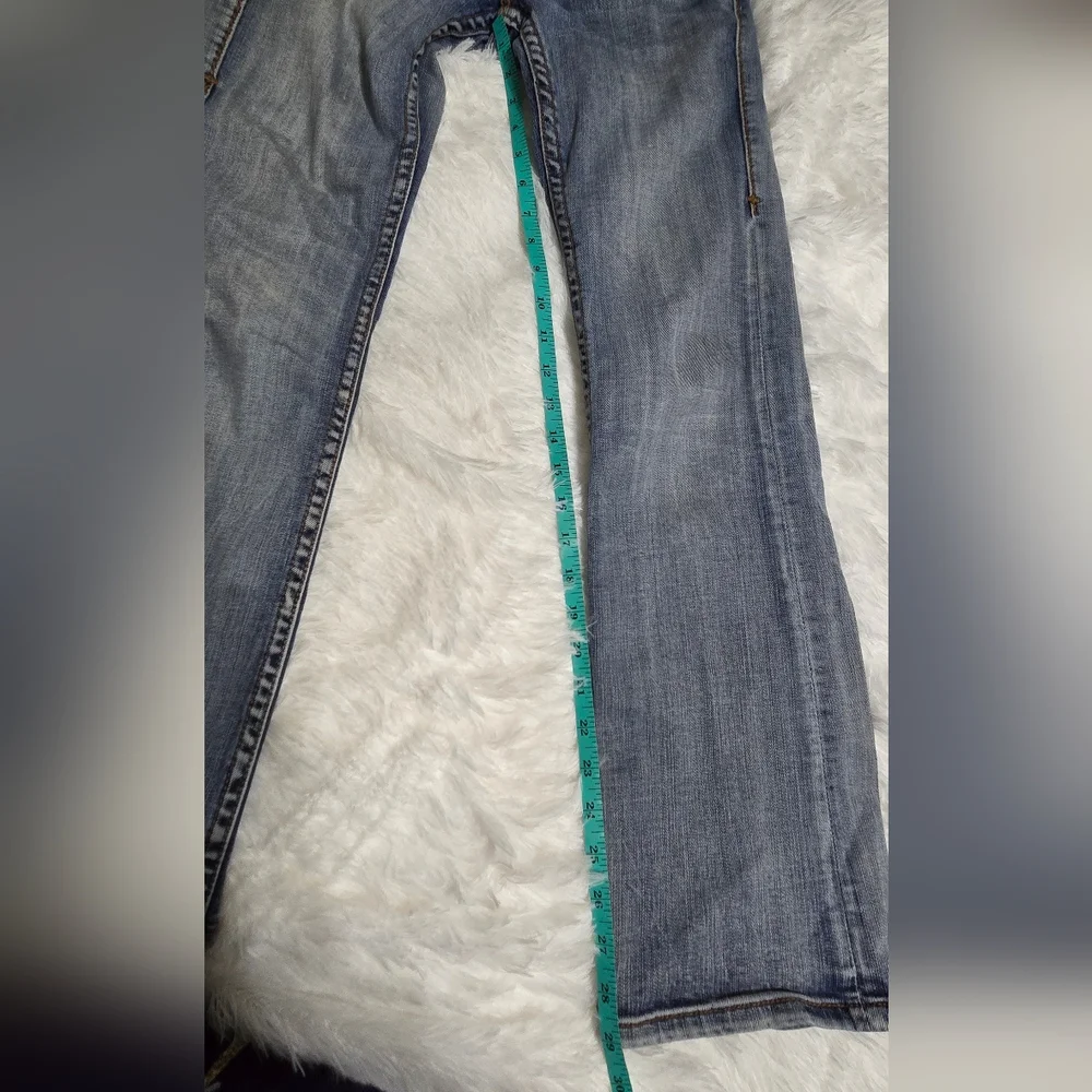 Cowgirl Tuff Light Blue Straight Leg Jeans - Picture 7 of 8